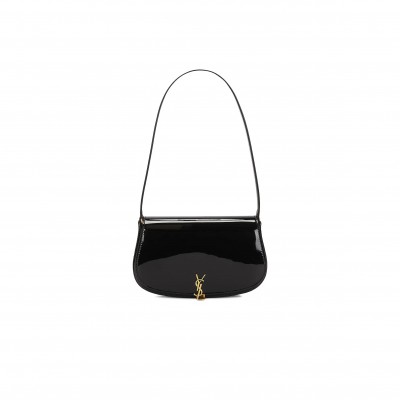 YSL MINI VOLTAIRE IN PATENT LEATHER 779642465983615 (21*11*4.5cm)